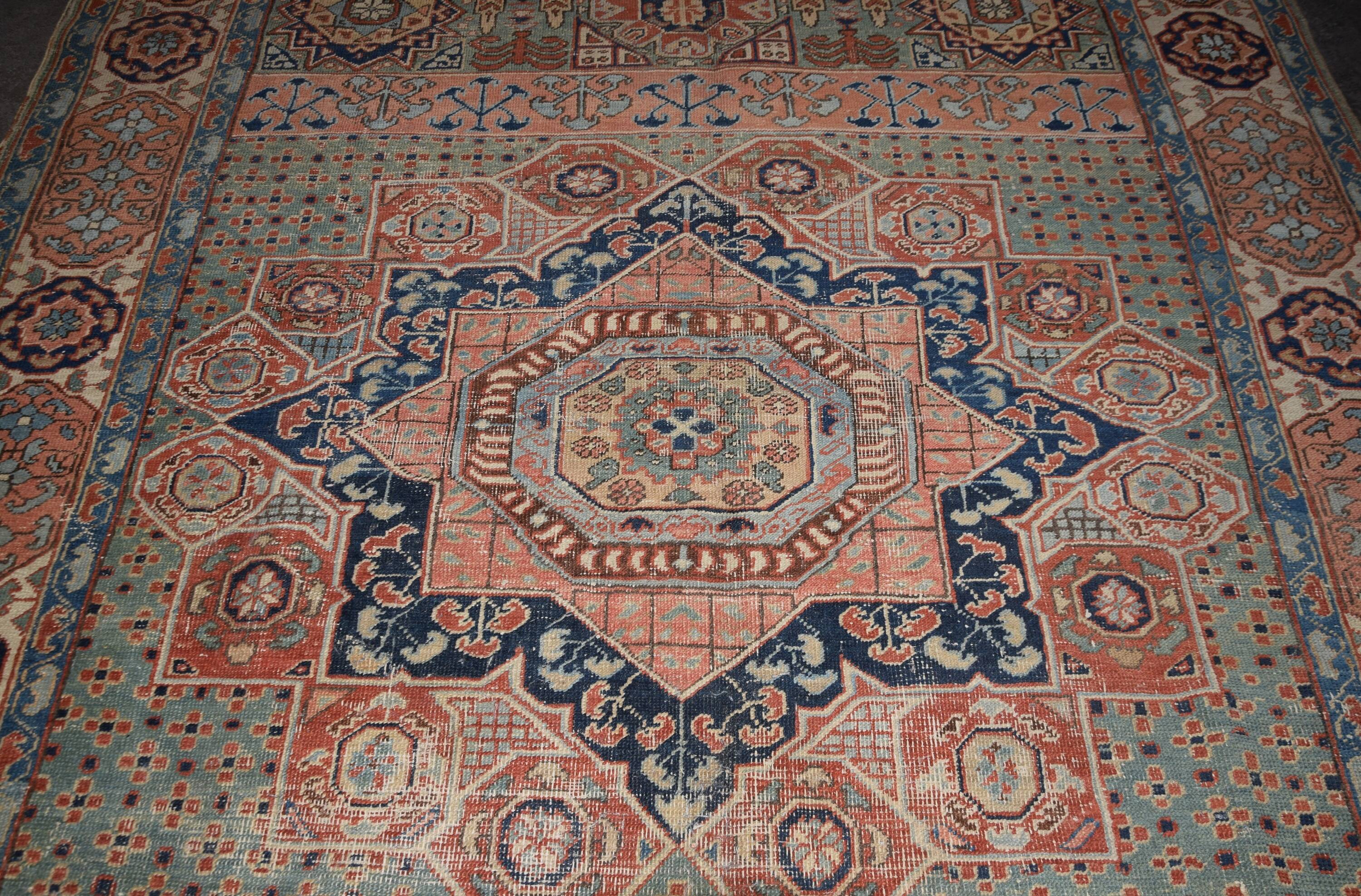 Tapis d'Iran Ardabil « Style Mamelouk » – début XXᵉ siècle : 200 × 290 Cm
