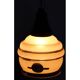 Golden accent lamp with shock in bakelite