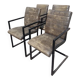 Set of 4 "Cantilever" chairs