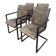 Set of 4 "Cantilever" chairs