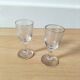Set of 2 liqueur glasses