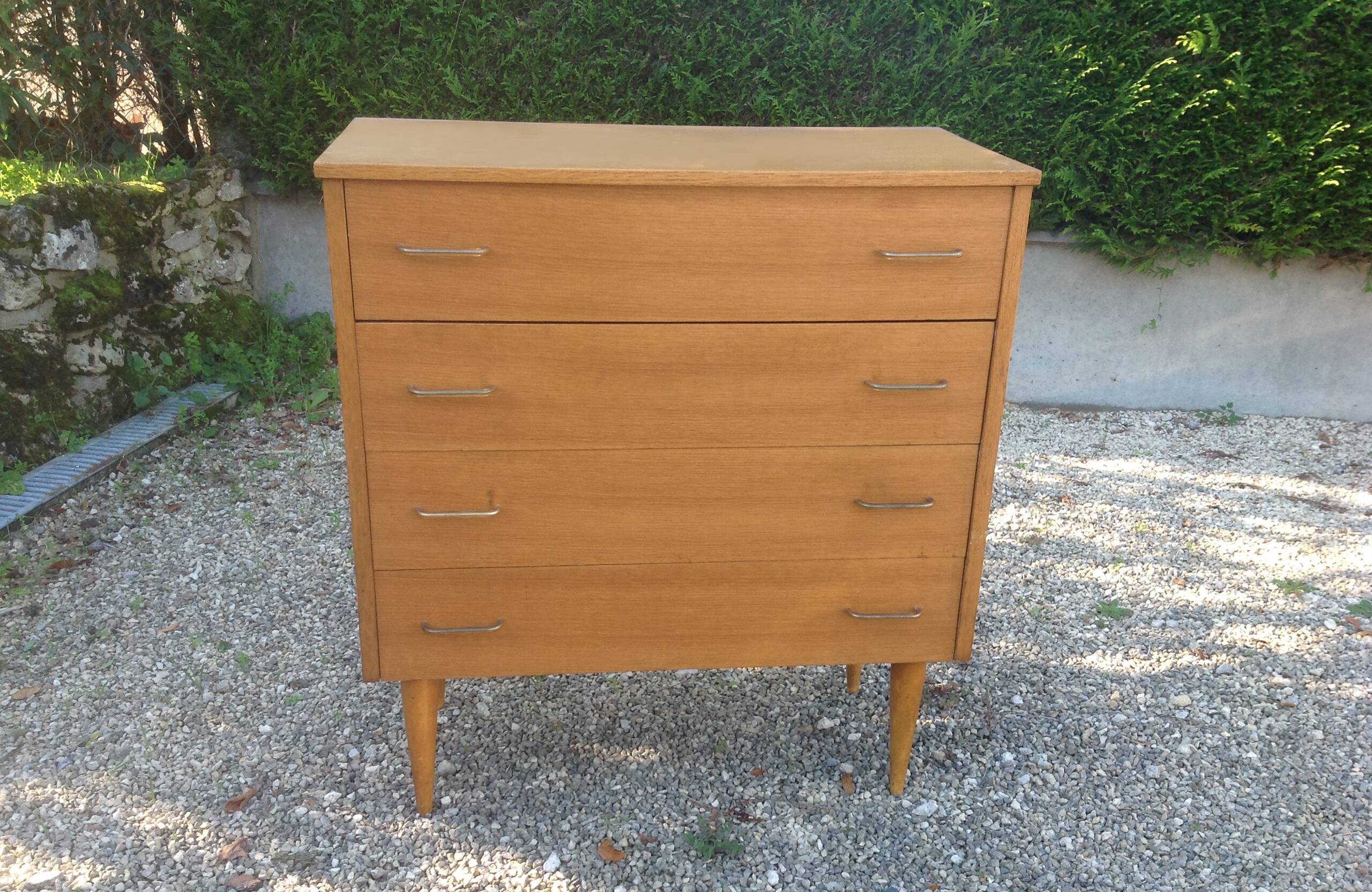 Chest of drawers, 3-drawer dressing table, 1960s