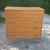 Chest of drawers, 3-drawer dressing table, 1960s