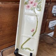 Vide-poche ou Porte-peigne Sarreguemines Art Nouveau