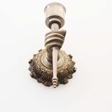 Pair of 1950’s solid metal ‘torch holding hand’ wall sconces by maison arlus