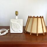 Vintage stone lamp from the Gard from the 70s