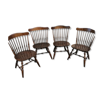 Chaises vintage bois