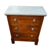 Commode noyer XIX ème