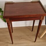 Kettle table Louis XVI mahogany style 1900