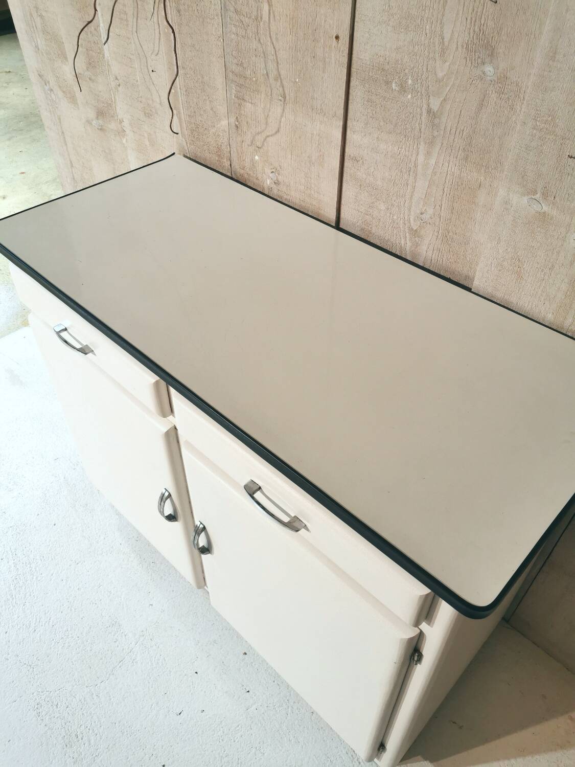 Small white sideboard