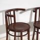 Antique bentwood chairs (circa 1920). Set of 4 pieces no. 2