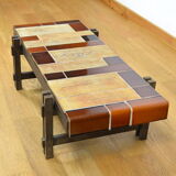 Table basse vintage 1960 / 1970 Roger Capron Vallauris