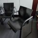 Thonet S320 black chairs