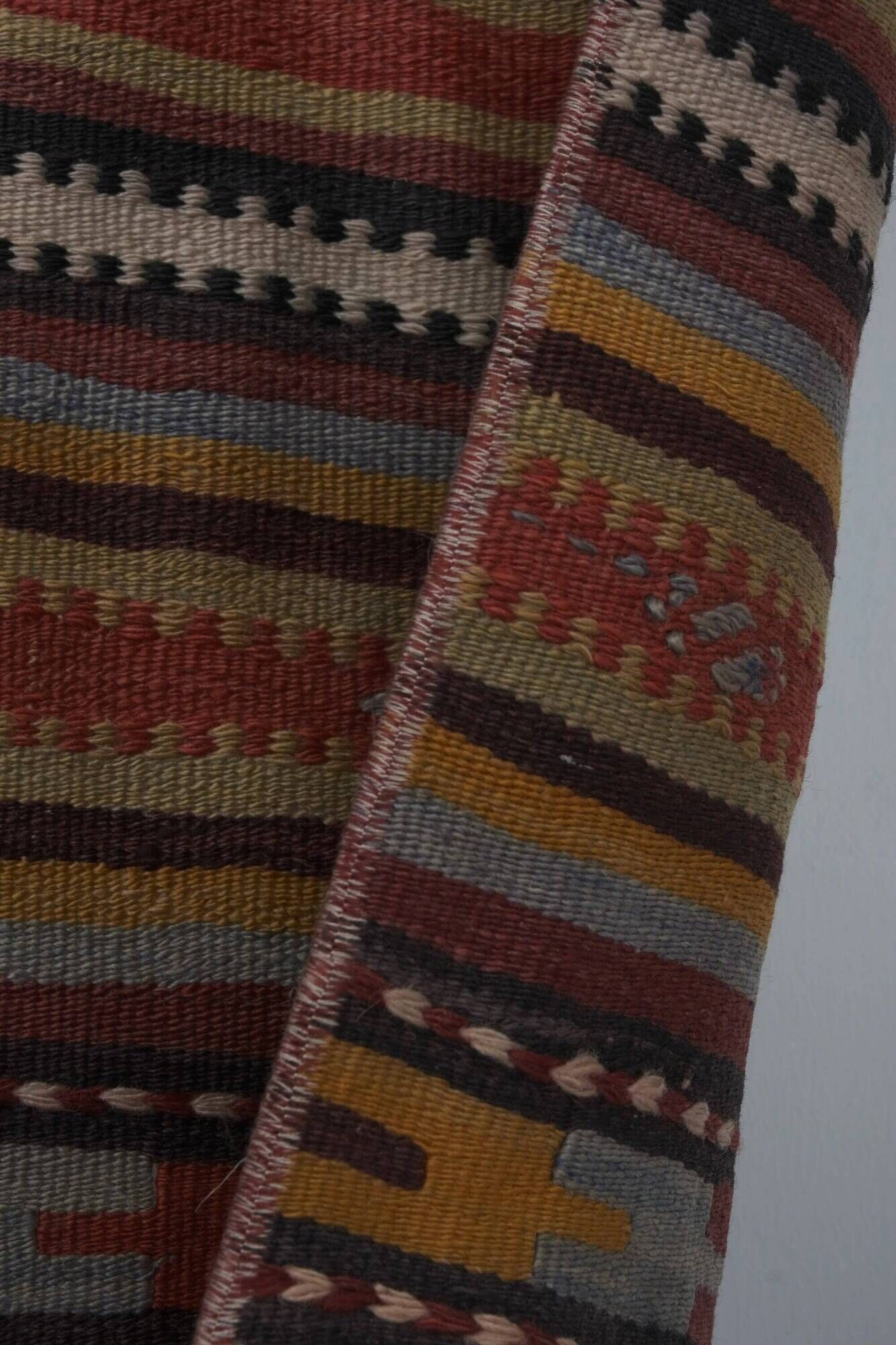 Tapis de couloir turc vintage
