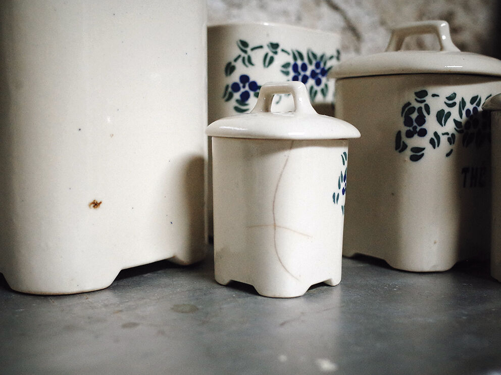 Trundle spice pots vegetable décor