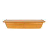 Wall console in solid wood, Switzerland 1940s