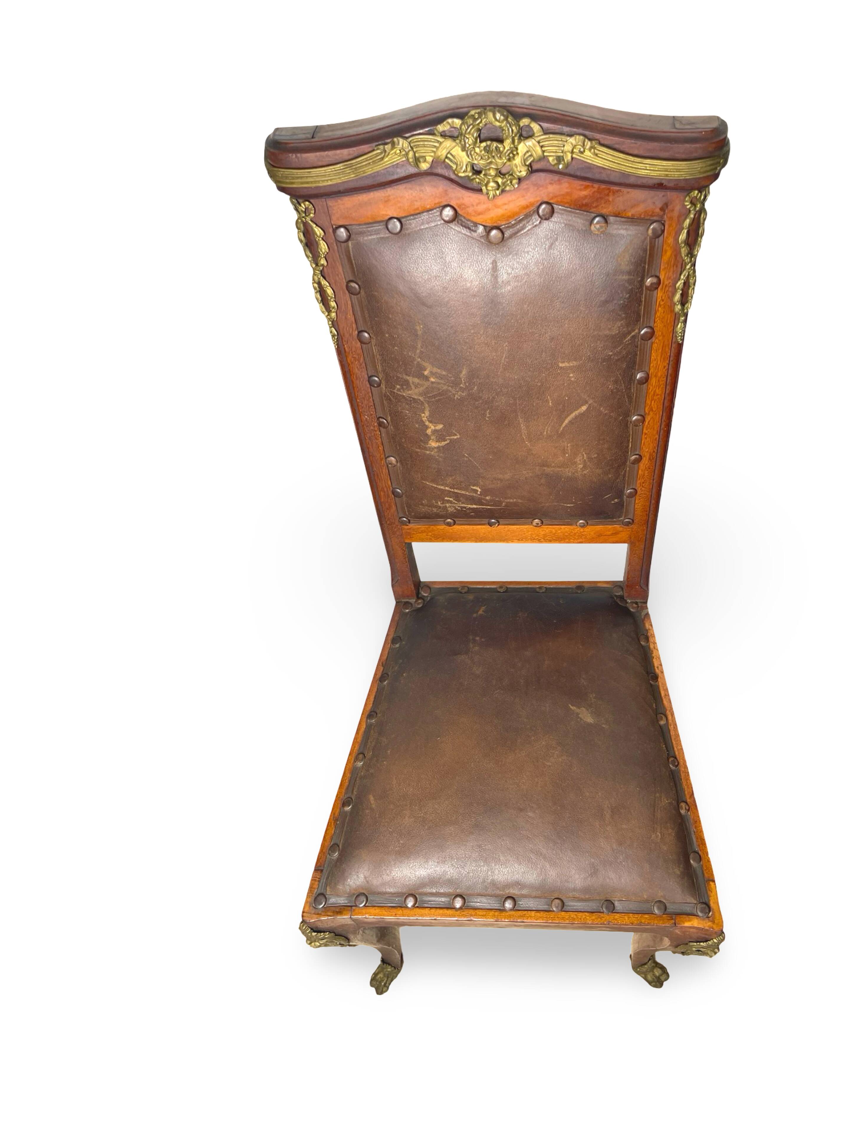 Italian art deco dining chairs 1920s