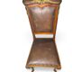 Italian art deco dining chairs 1920s