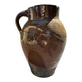 Clay pottery jug