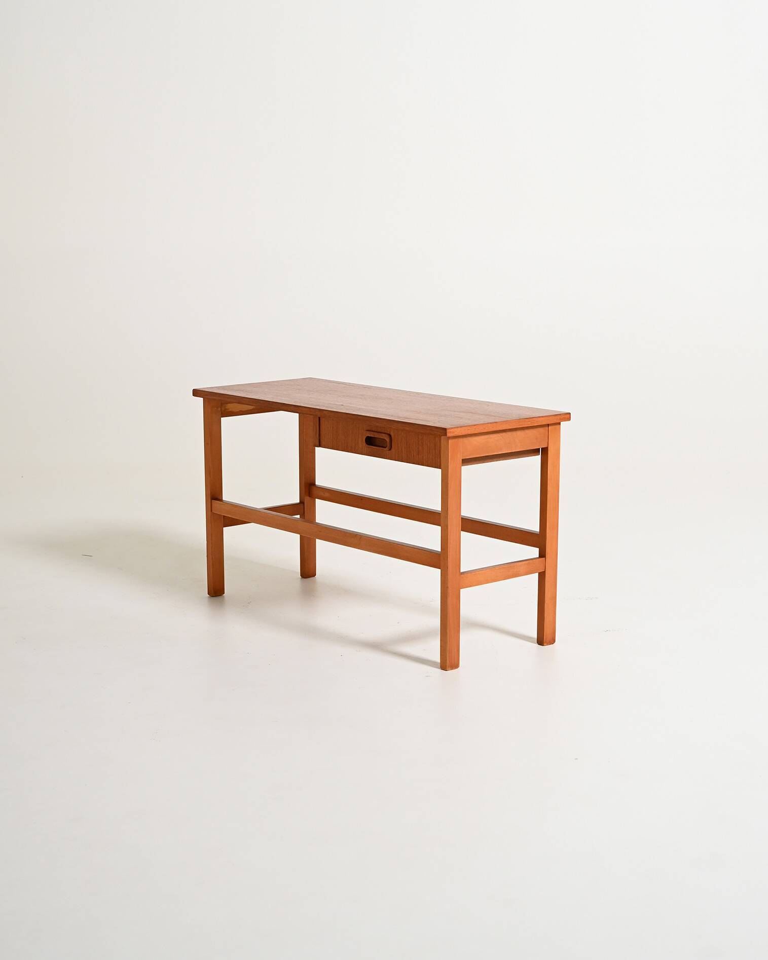 Scandinavian coffee table with drawer, 1960s
