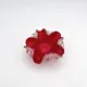 Barovier Toso Murano 1950 Ruby Red Pocket Bowl