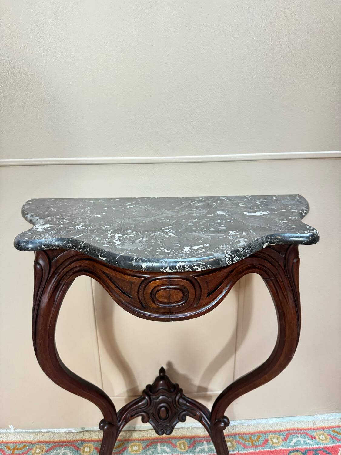 Mahogany Console from the Napoleon III Period, 19th Century