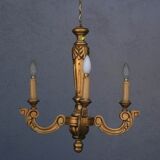 Gloss wood Golden 4 lights