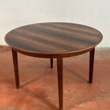 Ole HALD round table model "33" with double extension Denmark 1960