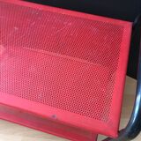 Perforated sheet metal shelf