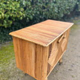 Bamboo furniture with wheels