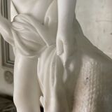 The bather, alabaster sculpture after Falconet.