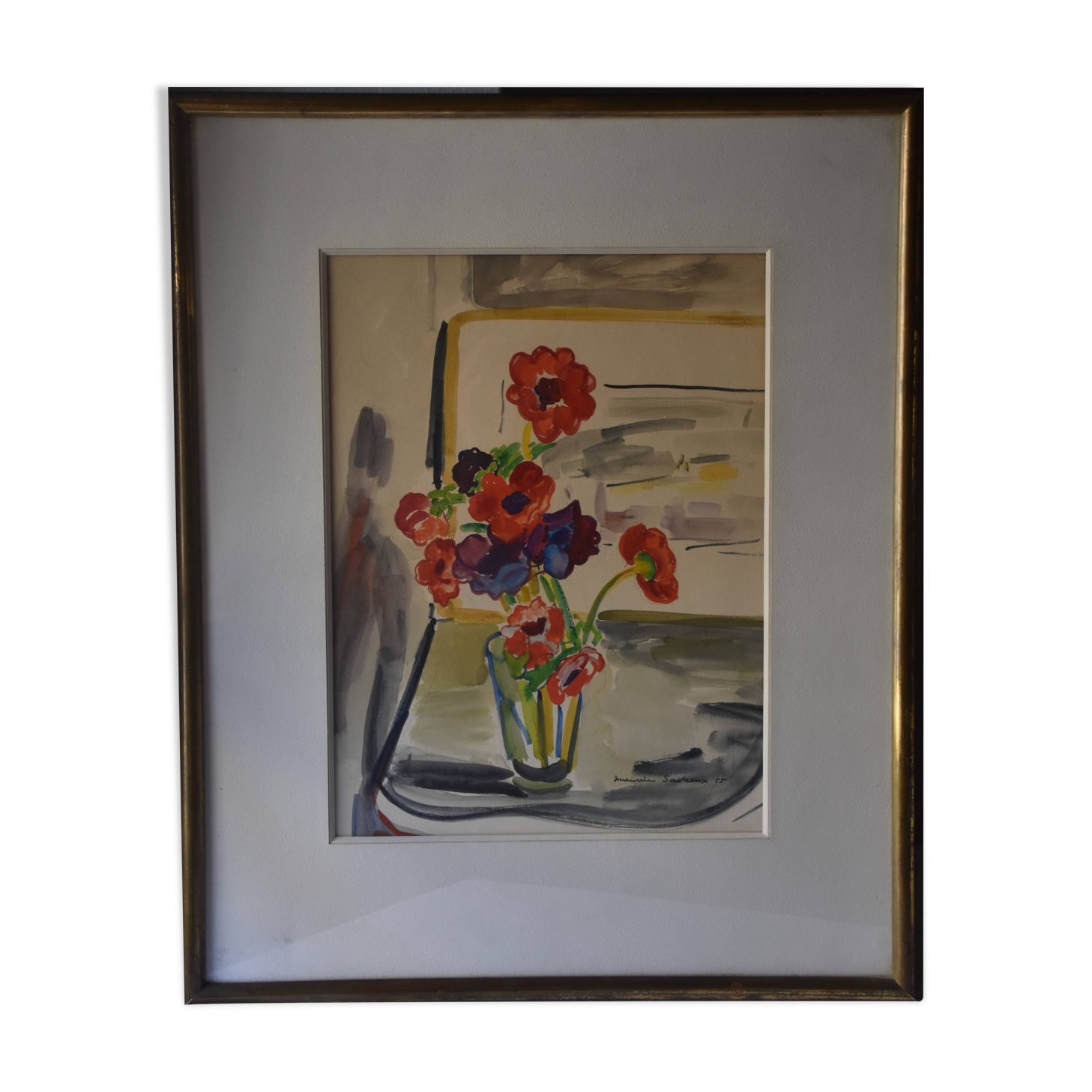 Maurice Savreux, Bouquet of Flowers (1955)