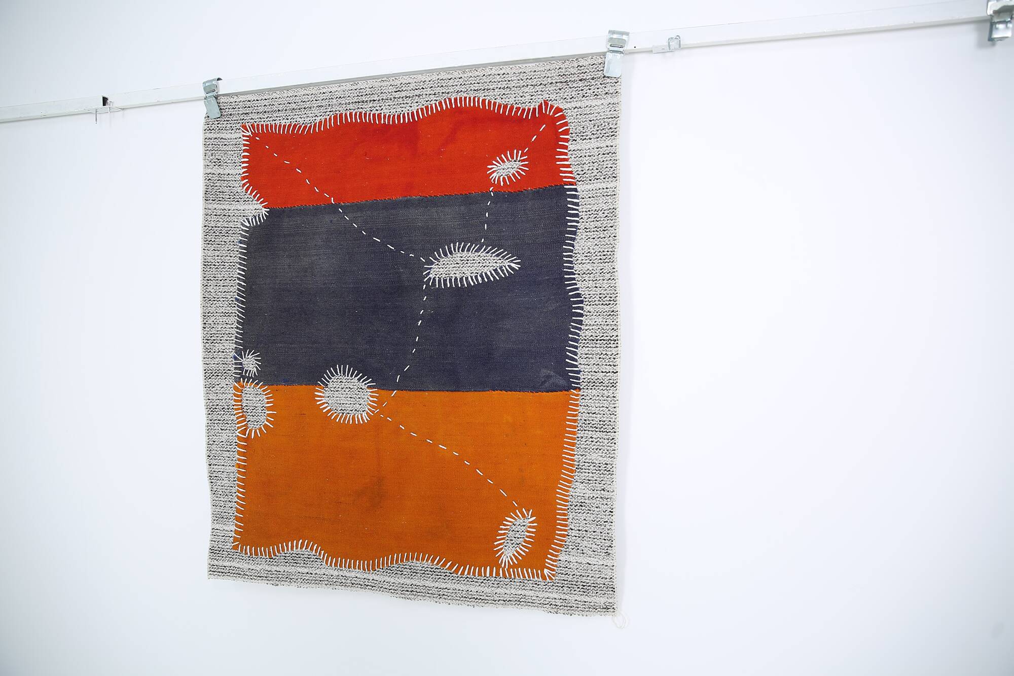 Vintage Anatolian Wall Tapestry Rug, Wall Textile Art, 90x106 Cm