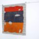 Vintage Anatolian Wall Tapestry Rug, Wall Textile Art, 90x106 Cm