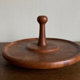 Digsmed Danmark Scandinavian solid teak turntable
