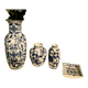 Lot de 4 porcelaines chinoises