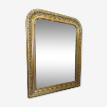 Golden mirror 1900s 67x52cm