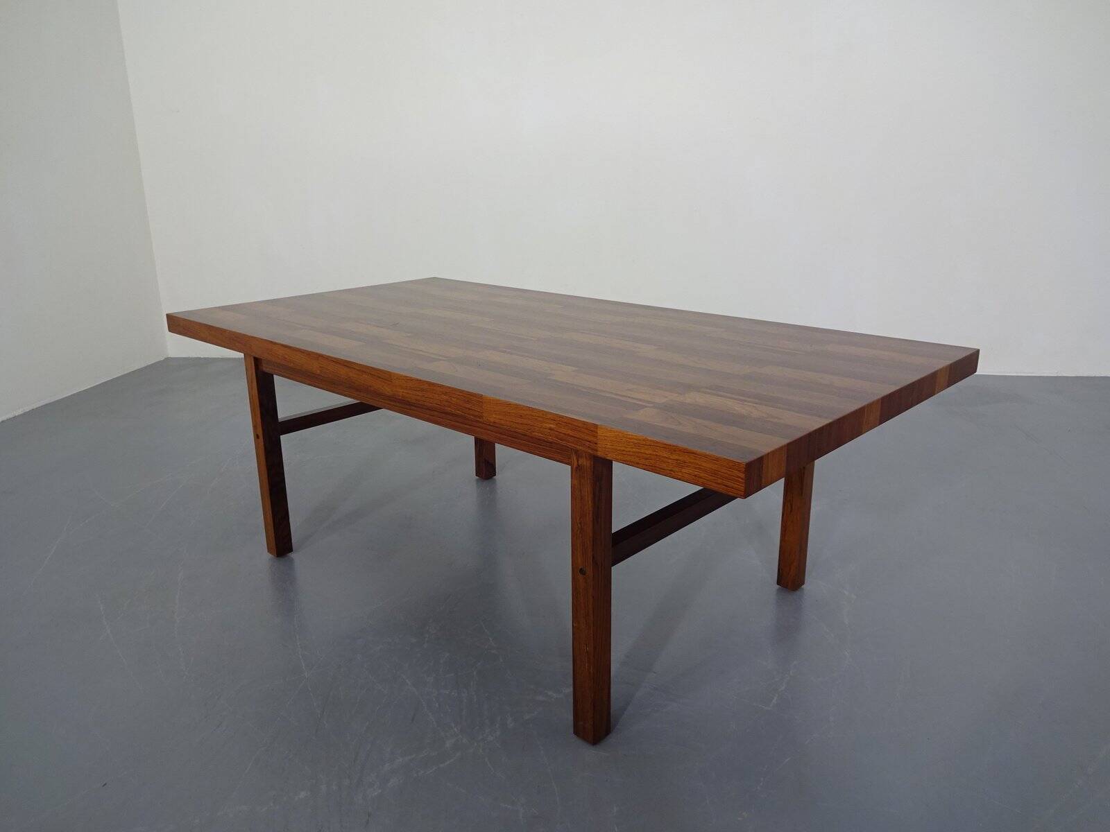 Rosewood Patchwork Coffee Table from Bramin, 1960s