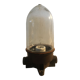 Lampe de cour ou d'usine en bakélite. Déco vintage indus