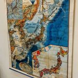 Carte scolaire no 34 japon Yamasaki et jean brunhes