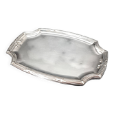Refined small serving tray or rectangular catch-all with rounded corners.