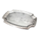 Refined small serving tray or rectangular catch-all with rounded corners.