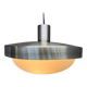 Space age aluminium midcentury UFO pendant - 1970s