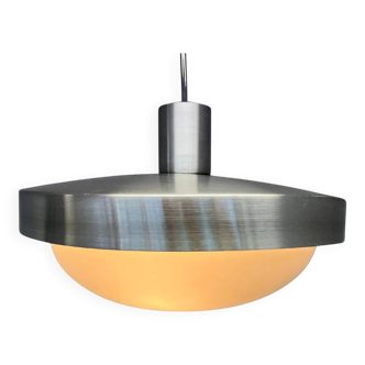 Space age aluminium midcentury UFO pendant - 1970s