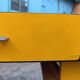 Table en formica jaune vif années 70