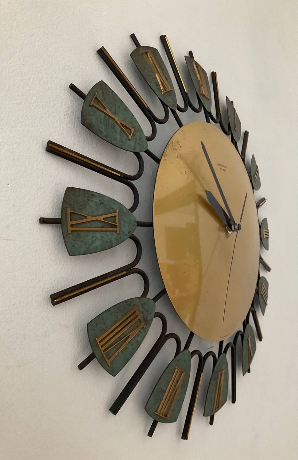 Vintage clock Junghans Ato-Mat Germany 70s