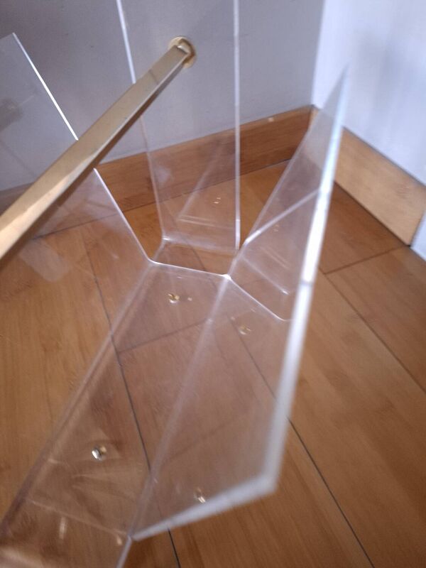 Porte revue en plexiglas David Lange pour Roche Bobois