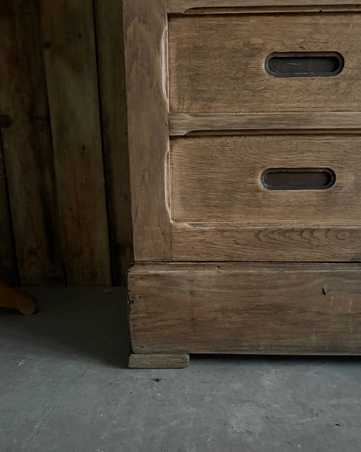 Old oak notary cabinet (renovated)