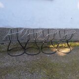 Série de 4 fauteuils "Pan Am"