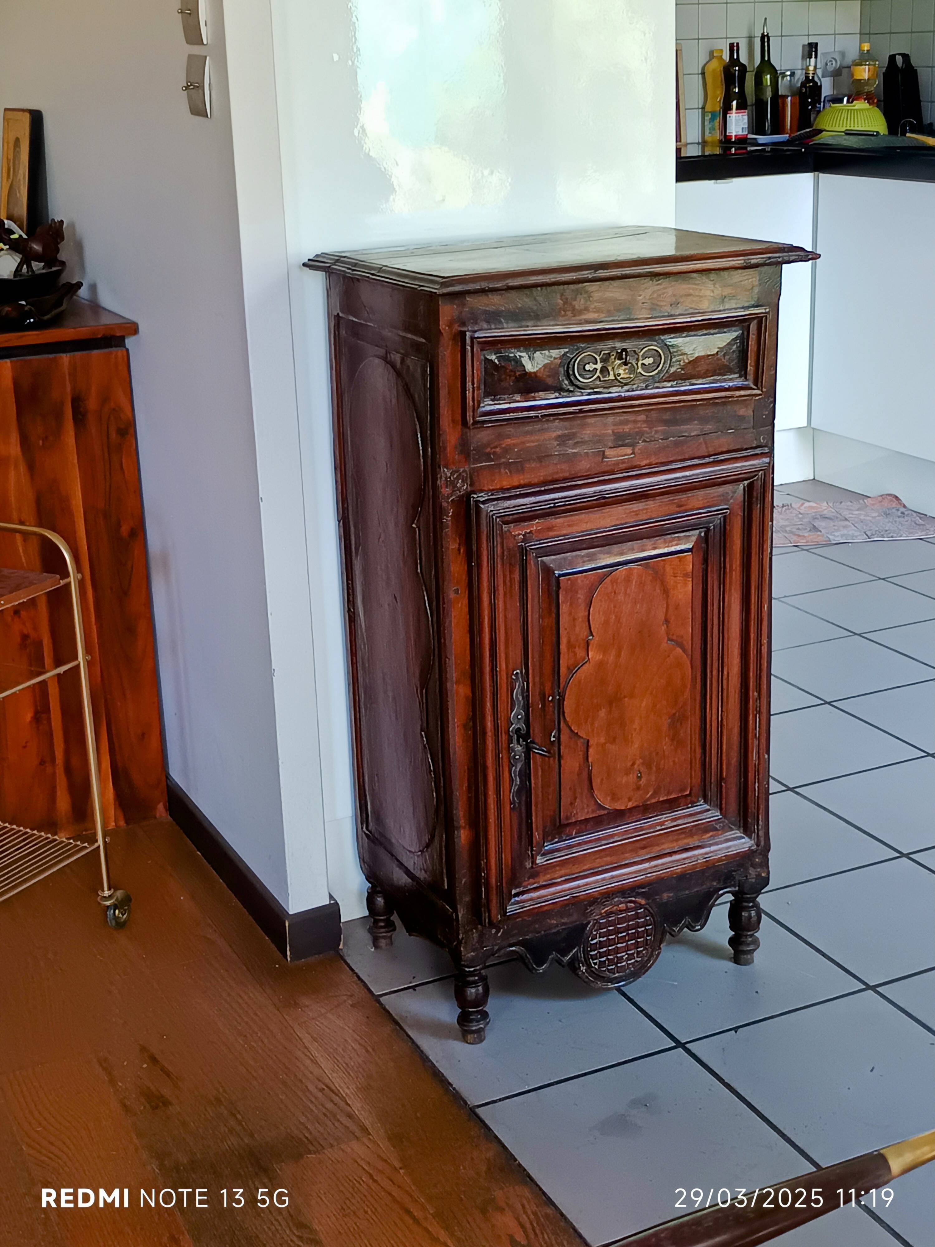 jam cabinet late 17th early 18th century walnut